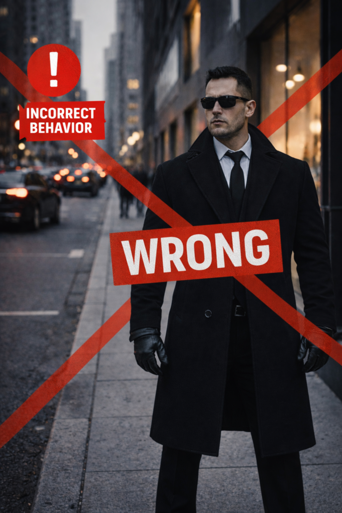 Security theatre in VIP protection – measures for show