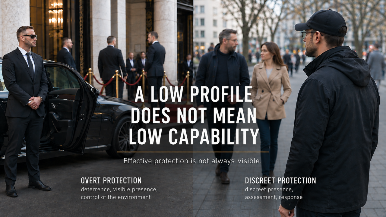 Grey Man Theory – discreet executive and close protection